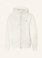 Bluzy damskie - Gant Bluza Rozpinana weiss - GANT - miniaturka - grafika 1