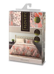 Pościel 160 x 200 3cz Bawełniana Flovery 003 - Pościel - miniaturka - grafika 4