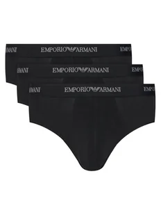 Emporio Armani Underwear Komplet 3 par slipów EM000258 AF14132 MC061 Czarny - Majtki męskie - miniaturka - grafika 1