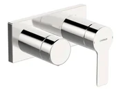 Baterie wannowe i prysznicowe - Hansa Ligna - Bateria podtynkowa do obsługi dwóch wyjść wody, chrom 44559583 - miniaturka - grafika 1