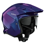 Kaski motocyklowe - Kask Otwarty Airoh Kombakt FioletowyM - miniaturka - grafika 1