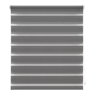 Roleta dzień/noc Adele 90 x 140 cm antracyt - Rolety Roleta dzień/noc Adele 90 x 140 cm antracyt - Rolety - miniaturka - grafika 1