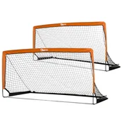 Zabawki i gry sportowe - Abarqs Składana przenośna bramka do piłki nożnej football 205cm BRAMKA 200 - miniaturka - grafika 1