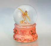 Ozdoby bożonarodzeniowe - Mmm, Kula Śnieżna-Pozytywka, Ruchome Wnętrze Baletnica - miniaturka - grafika 1