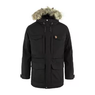 Kurtki męskie - Kurtka zimowa Fjallraven Nuuk Parka black - S - miniaturka - grafika 1