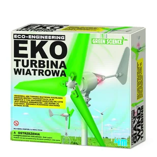 4M Industrial Zrób to sam Turbina wiatrowa - Zabawki kreatywne - miniaturka - grafika 2