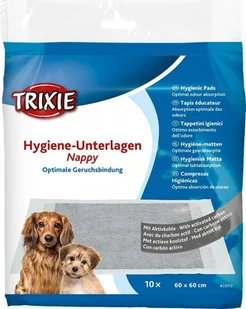 Trixie Podkład higieniczny, dla szczeniąt, 60x60cm, z węglem aktywnym, 10szt/opak - Pozostałe akcesoria dla psów - miniaturka - grafika 1