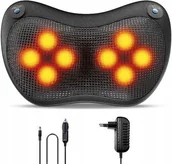 Masażery - Poduszka do masażu szyi i ramion przenośna 3D - miniaturka - grafika 1