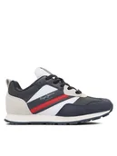 Buty dla chłopców - Pepe Jeans Sneakersy PBS30574 Granatowy - miniaturka - grafika 1