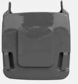 Pojemniki przemysłowe - Un Klapa Do Pojemnika 120L Grafitowa Ese POJ KL 120SZ - miniaturka - grafika 1