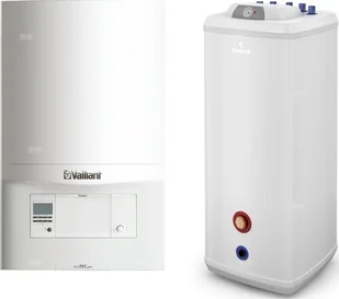 Vaillant Piec gazowy Pakiet VC ecoTEC pro 186 + Vulcan 140 l stojący + czujnik temp. c.w.u. - Piece i kotły grzewcze - miniaturka - grafika 1