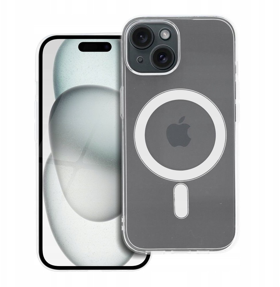 Futerał CLEAR CASE 2 mm do IPHONE 15 kompatybilny z MagSafe camera protection transparentny