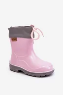 Buty dla dziewczynek - Kalosze Dziecięce KIMMY Różowe GoKids 951-26 - miniaturka - grafika 1
