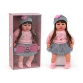 Lalki dla dziewczynek - Lalka 45cm w tiulowej spódnicy mówi i śpiewa po polsku 476684 Adar - miniaturka - grafika 1