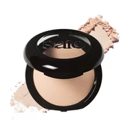 Pudry do twarzy - Saie Slip Tint Undetectable Baked Setting Powder in Light to Medium 7 g Ultralekki, wypiekany puder prasowany utrwalający makijaż - miniaturka - grafika 1