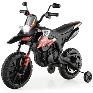 Motocykl elektryczny Aprilia 12V - Pojazdy elektryczne dla dzieci - miniaturka - grafika 1