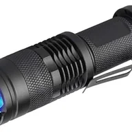 Latarki - Latarka UV 365 nm, ultrafioletowe światło LED, z funkcją zoomu do detektorów pieniędzy, sprawdzania dokumentów, polowań, skorpionów, sztuki naskalnej, - miniaturka - grafika 1