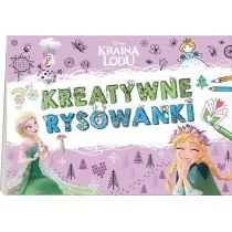 Kraina Lodu Kreatywne rysowanki - Książki edukacyjne - miniaturka - grafika 1