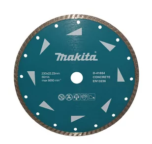 Makita D-41654 diamentowa tarcza tnąca do cięcia na sucho 230x22.23 mm - Tarcze do pił - miniaturka - grafika 1