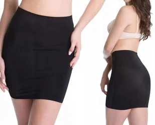 JULIMEX PÓŁHALKA WYSZCZUPLAJĄCA 220 CZARNA XL - Bielizna nocna - miniaturka - grafika 1