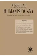 Czasopisma - Przegląd Humanistyczny 2024/3 (486) - miniaturka - grafika 1