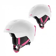 Kaski narciarskie - Uvex Heyya Pro Kask Dzieci, white-pink mat 54-58cm 2020 Kaski narciarskie S5662537005 - miniaturka - grafika 1