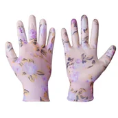 Rękawice robocze - Rękawice ochronne NITROX FLOWERS nitryl, rozmiar 8 - miniaturka - grafika 1