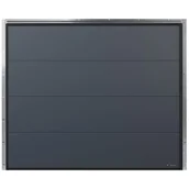 Bramy garażowe - Brama garażowa segmentowa z napędem Nobla Antracyt 2500x2125 mm 7016 SILKL Wiśniowski - miniaturka - grafika 1