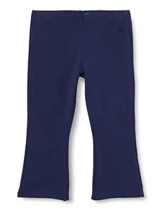 United Colors of Benetton Dziewczęce modelujące legginsy, Blu 252, 90 cm - Legginsy - miniaturka - grafika 1