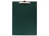 Deski z klipsem - Deska clipboard A4 ciemno zielona Tres - miniaturka - grafika 1