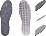 Akcesoria obuwnicze - G10-77 SZARE FILCOWE ALUTERMICZNE WKŁADKI DO BUTÓW 7 mm ZIMOWE WYŚCIÓŁKI 44 - miniaturka - grafika 1