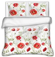 Pościel - Pościel Bawełniana 200X220 Maki 5340A - miniaturka - grafika 1