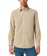Koszule męskie - Koszula Wrangler 1 PKT SHIRT 112358064 Dijon L - miniaturka - grafika 1