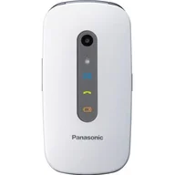 Telefony komórkowe - Panasonic KX-TU456EXWE Biały - miniaturka - grafika 1