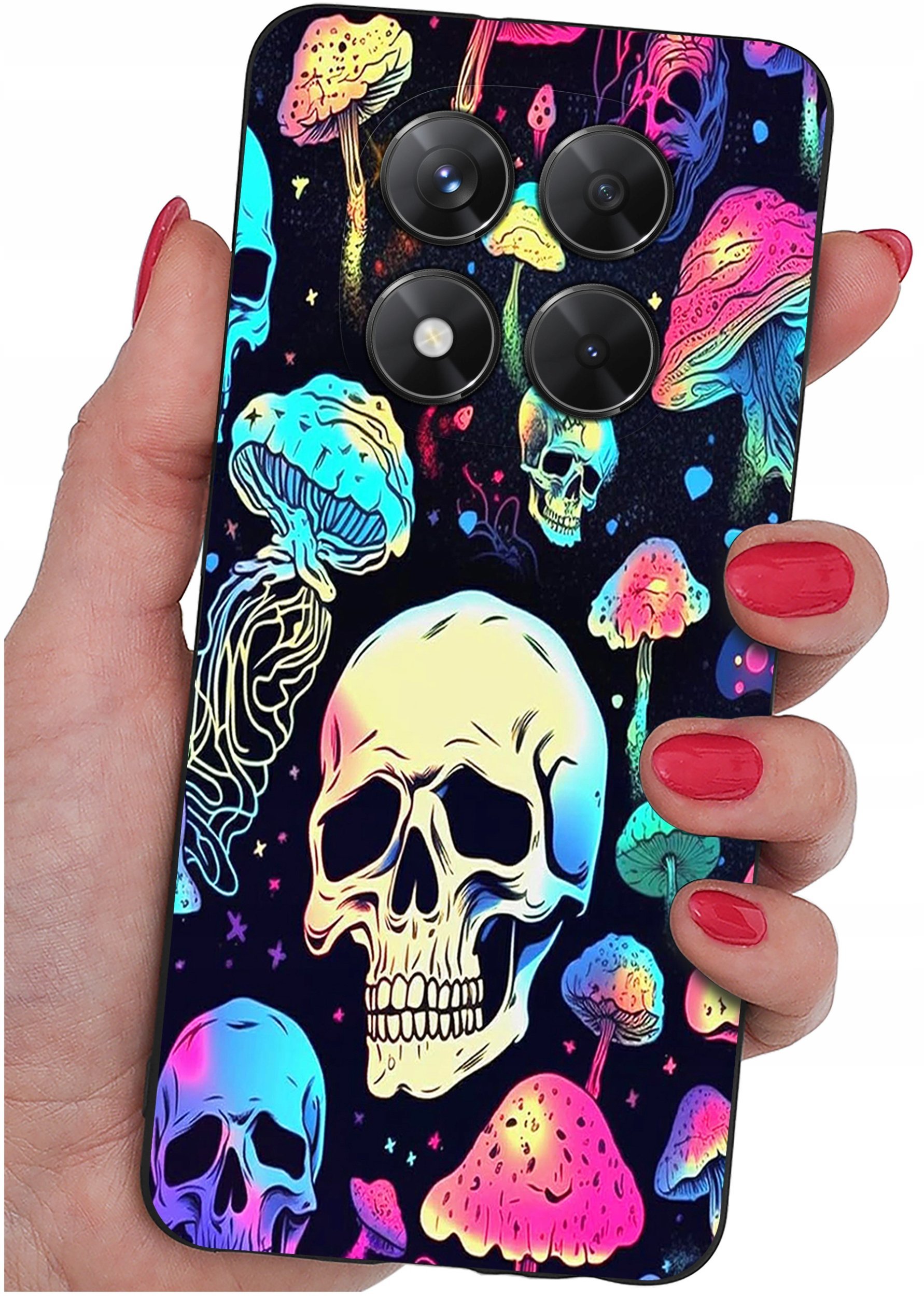 ETUI do Xiaomi Redmi Note 14 Pro+ 5G WZORY SILIKONOWE MATT CASE