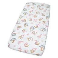 Prześcieradła dla dzieci - PRZEŚCIERADŁO DO ŁÓŻECZKA 120x60 cm BAWEŁNIANE Kerstin - miniaturka - grafika 1