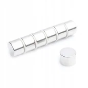 Magnesy - Magnes Neodymowy Walcowy MW 14x10 N38 komplet 10 sztuk - miniaturka - grafika 1