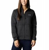 Bluzy męskie - Columbia Sweater Weather Full Zip Fleece 1958933010 Czarne S - miniaturka - grafika 1