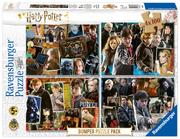 Układanki dla dzieci - Ravensburger 06832 Harry Potter: 4x100 części puzzle - miniaturka - grafika 1