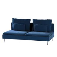 Pokrowce na meble - Dekoria pl pl Pokrowiec na moduł Söderhamn 3-osobowy granat 186 x 99 x 83 cm Velvet 1006-704-29 - miniaturka - grafika 1