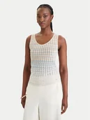 Swetry damskie - Guess Sweter W6GR08 Z0589 Beżowy Regular Fit - miniaturka - grafika 1