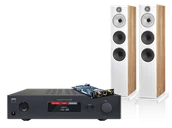 Zestawy stereo - NAD C368 (czarny) + MDC BluOS 2i + 603 S3 (dąb) - miniaturka - grafika 1