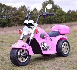 PIERWSZY MOTOR CHOPPER NA AKUMULATOR Z KUFERKIEM/LL777-1 - Pojazdy elektryczne dla dzieci - miniaturka - grafika 27