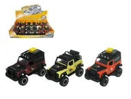 Samochody i pojazdy dla dzieci - HIPO -AUTO TEREN MET DZWIE/SWIAT P/B 14CM JEEP BAGAZN - miniaturka - grafika 1