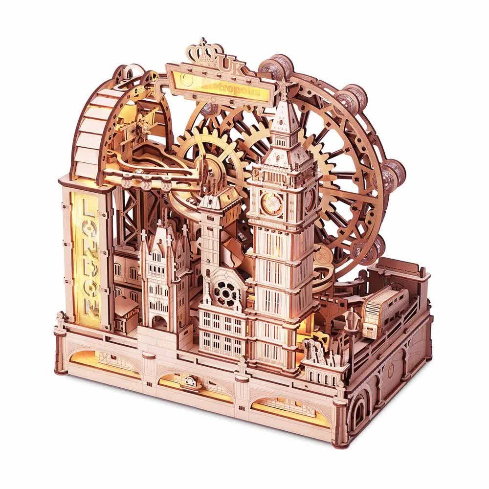 Robotime Marble Travel London Drewniane Puzzle 3D (EGB01)