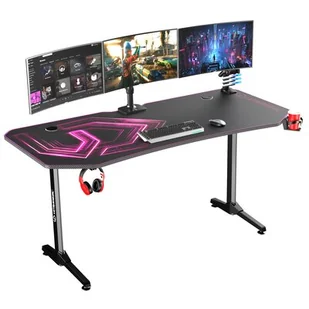 WEBHIDDENBRAND WEBHIDDENBRAND biurko gamingowe Ultradesk Frag XXL Pink MSUD031HU000) - Fotele gamingowe - miniaturka - grafika 1