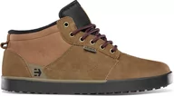Buty zimowe męskie - buty zimowe męskie ETNIES JEFFERSON MTW Brown/Gold/Black - miniaturka - grafika 1