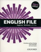 Książki do nauki języka angielskiego - Oxford Clive Oxenden and Christina Latham-Koenig English File Beginner Workbook with key - miniaturka - grafika 1