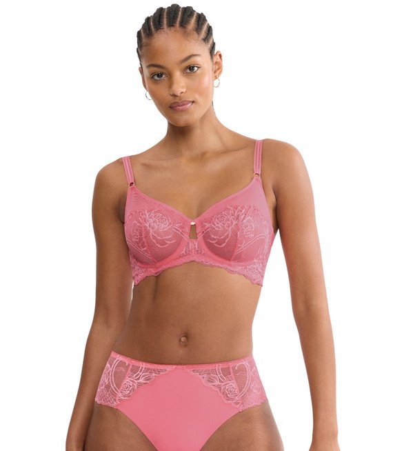 Biustonosz miękki na fiszbinie Triumph Wild Peony Florale W01-75D