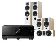 Kino domowe - Yamaha RX-A4A (czarny) + Diva 5 (dąb) + Diva 3 (dąb) + Diva 7 (dąb) - miniaturka - grafika 1
